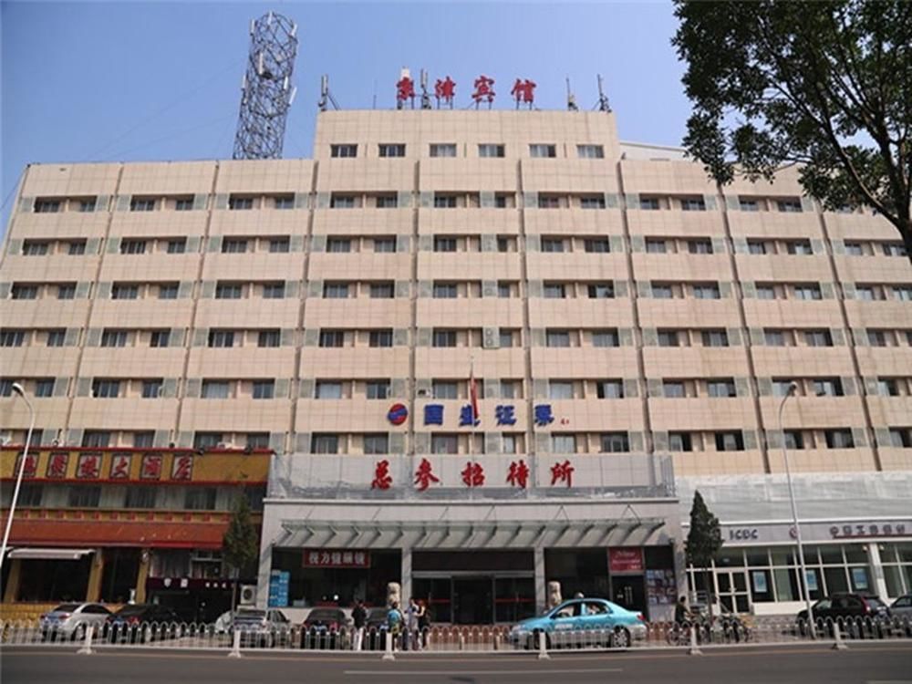 Tianjin Jingjin Hotel Exteriör bild